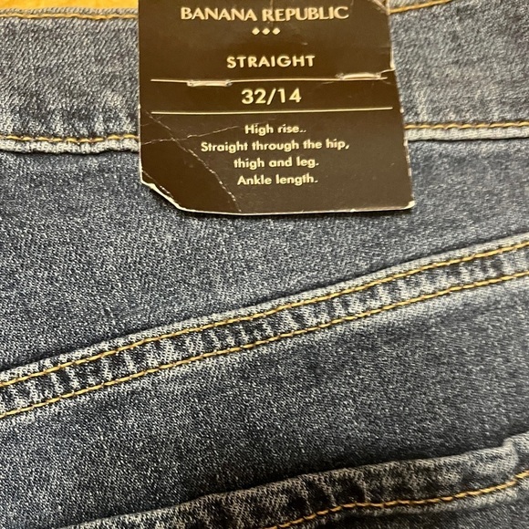 Banana Republic High Rise Straight Jeans - Picture 5 of 10